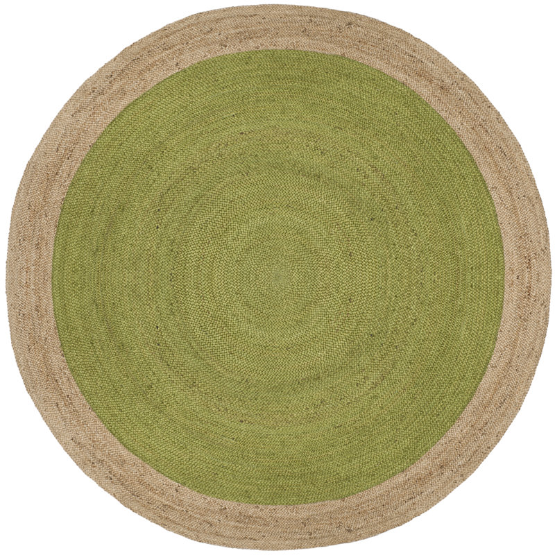 Beachcrest Home Cayla Fiber Green/Natural Area Rug & Reviews Wayfair